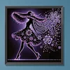 Elegante Dame - speziell geformte Diamond Painting - 30*30cm