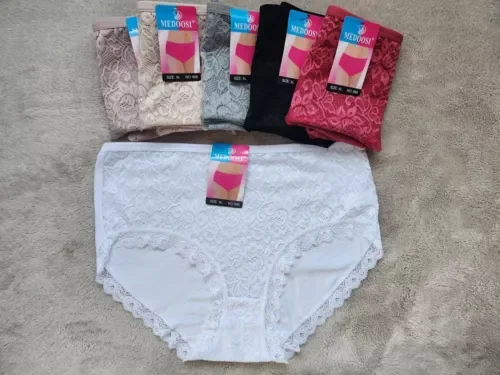 Pornhint Womens Briefs Lace part lace  Lingerie Underwear Panties  Knickers cotton New