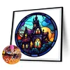 Promotion 4Pcs/set Diamond Painting-DIY Full Round Drill Halloween(30*30 CM)