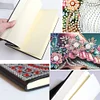 50 Pages A5 Special Shaped Elf Girl 5D DIY Mosaic Drill Notebook Craft Kit