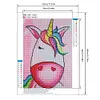Diamond Painting-DIY Full Crystal Rhinestone Cartoon Horse