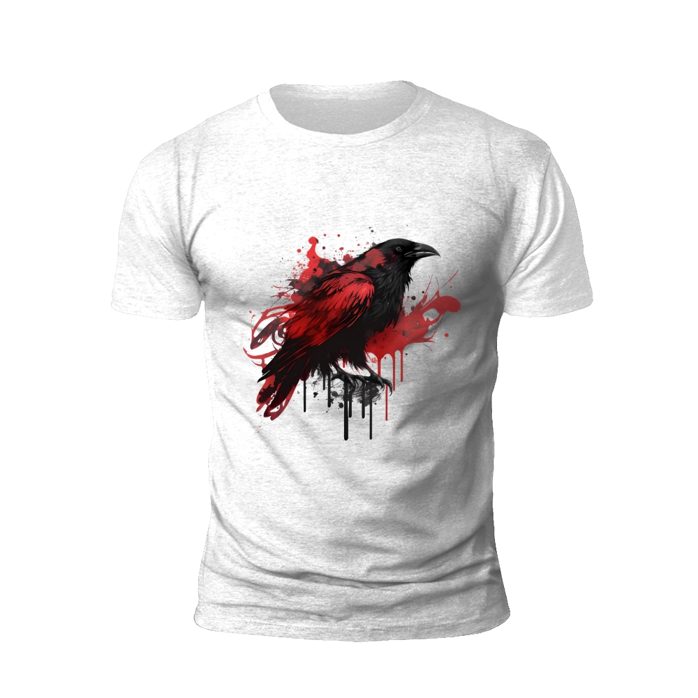 Crimson Crow: Omen of the Night t-shirt