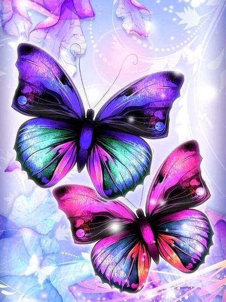 

Fantasy Butterflies – Paint By Numbers - 40*50CM, 501 Original