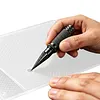 0-14mm Manual Hole Punch Heavy-Duty Multifunctional Hole Reamer Lightweight Car Shell Drilling Hole Opener for Woodworking Model Making DIY Crafts
