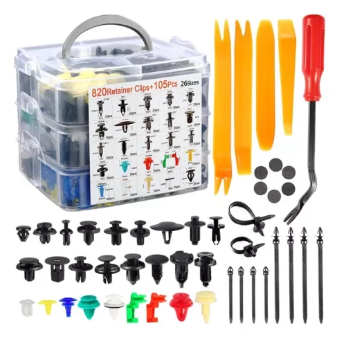 Dronehint 925PCS Body Push Pin Rivets Door Trim Panel Fastener Clip Car Interior Parts US (For: Acura) Parts