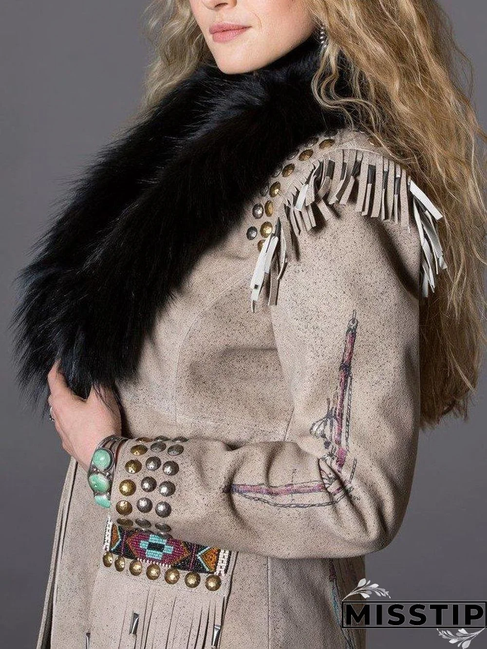 Boho Tassel Daily Coat