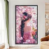 Girl Back-11CT Stamped Cross Stitch 40*70cm/15.75*27.56in(Big Size) tapestrymarket