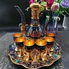 Vintage Handmade Fine Turkish Wine Set of 8