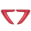 1 Pair Car Side Air Vent Cover Trim Fender Stickers for 3 Series 2012-2016