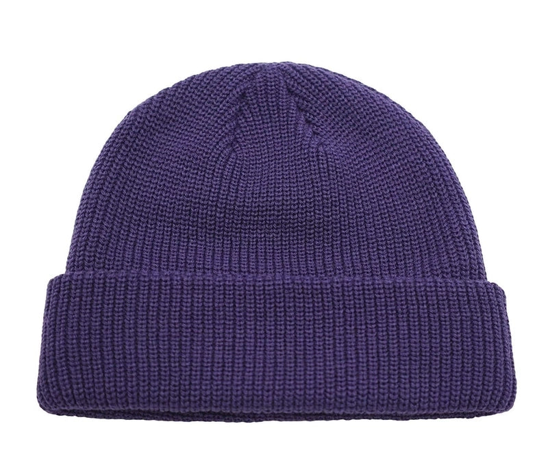 Unisex Minimalist Solid Color Eaveless Wool Cap