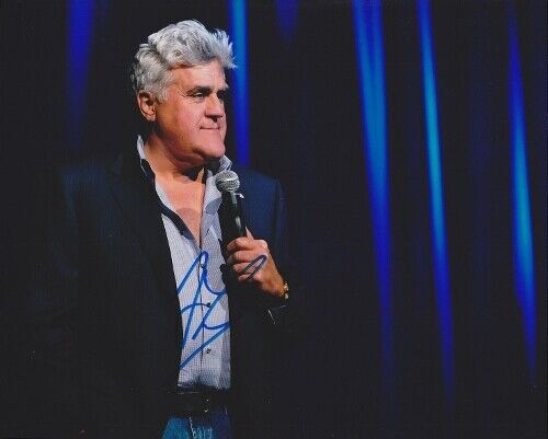 Jay Leno Signed Stand-Up Comedian - The Tonight Show Host 8x10 inch Photo Poster painting