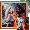 Angels Demons-11CT Stamped Cross Stitch 40*40cm tapestrymarket