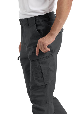 Men's Cargo Pants Ripstop Straight Leg Pants Outdoor Casual Fishing Pant with 7 Pockets