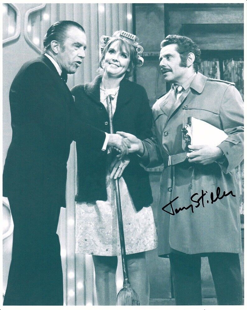 JERRY STILLER hand-signed THE ED SULLIVAN SHOW 8x10 authentic w/ ANNE MEARA