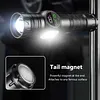 20W LED+COB High Power Flashlight Waterproof Zoomable Outdoor Bright Flashlight