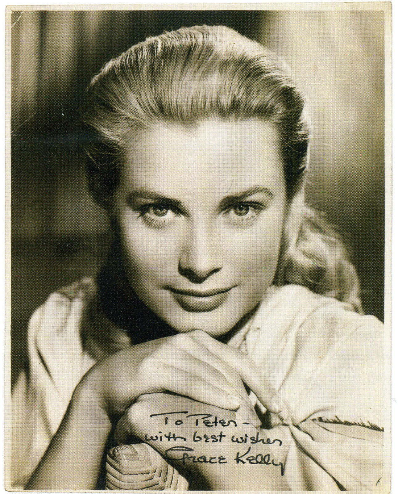 GRACE KELLY Signed Photo Poster paintinggraph - Film Actress & Monaco Royal Family - preprint