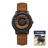 Magnetic Suspension Ball Bearings Without Pointers Wormhole Concept Men's Watch