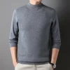 Men's 100% Wool Thickened Warm Turtleneck Sweater