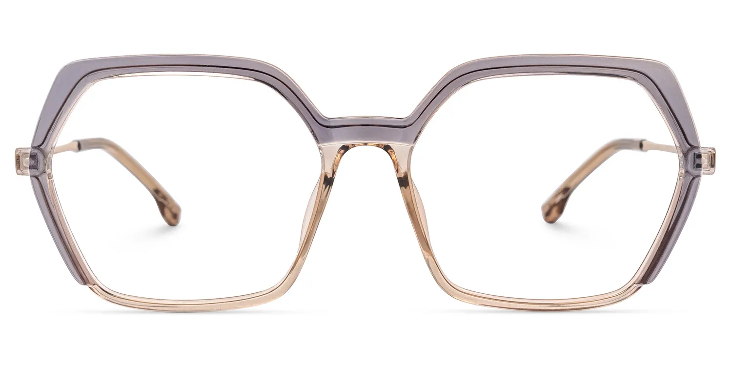 Margot Lila Geometrisch Brille Lila