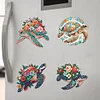 6Pcs Diamond Painting Fridge Magnet /Sticker for DIY Home Art Crafts