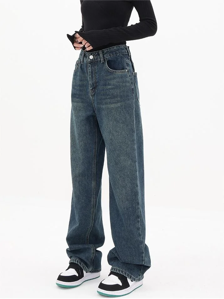 Brownm Vintage Classic Boyfriend Jeans