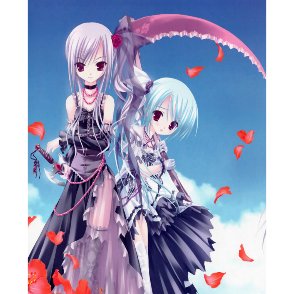 

40*50CM - Round Drill Diamond Painting - Japanese Anime, 501 Original