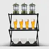 3 Tier Camping Storage Rack Heavy Duty Camping Shelf Rack for Outdoor Activities