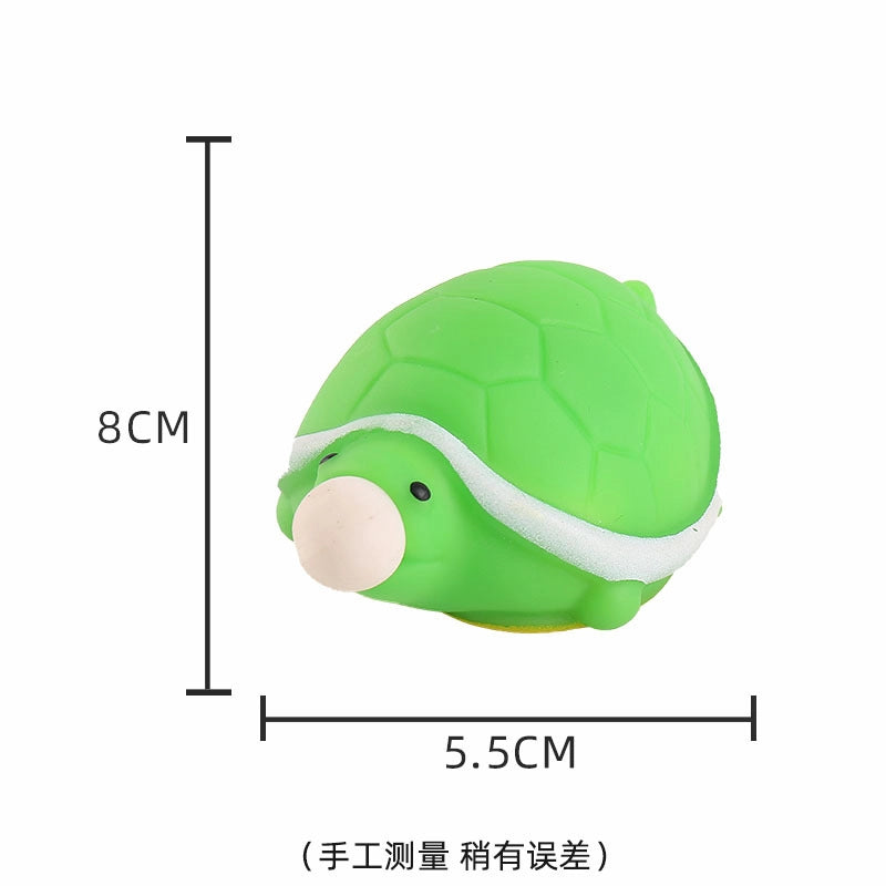 Squishy Toy Christmas Animal Santa Claus Snowman PVC TPR Toys