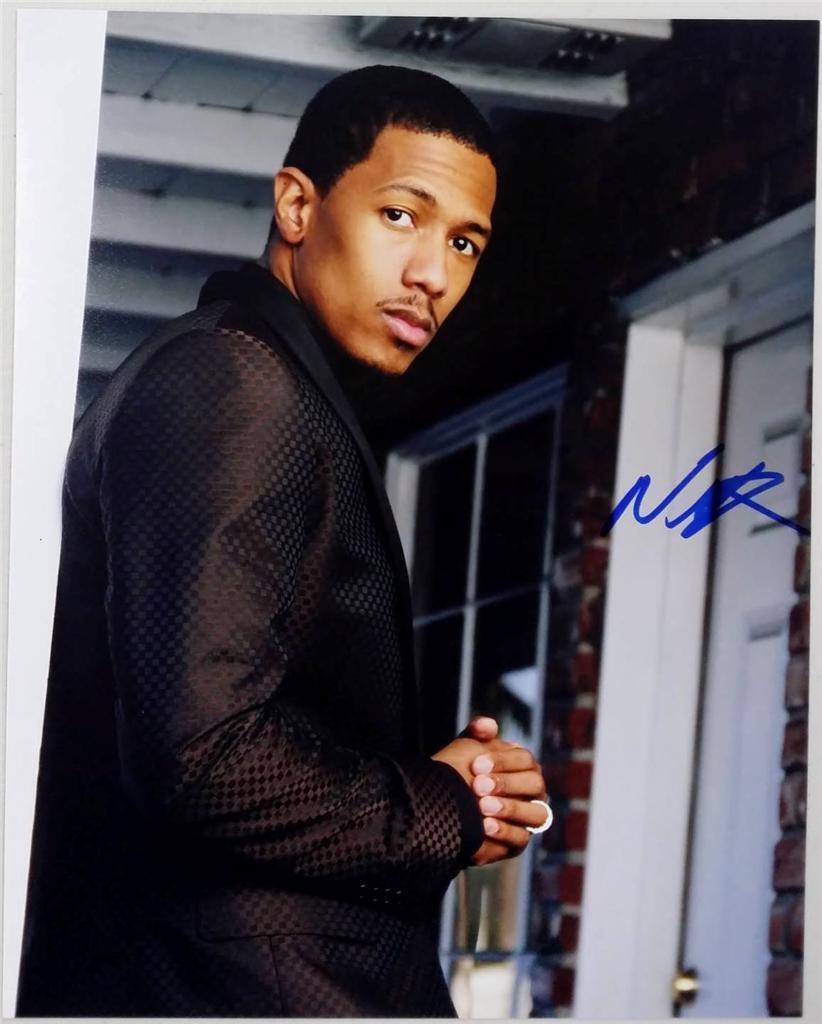 Nick Cannon Signed 8x10 Americas Got Talent Photo Poster painting Auto Autograph A