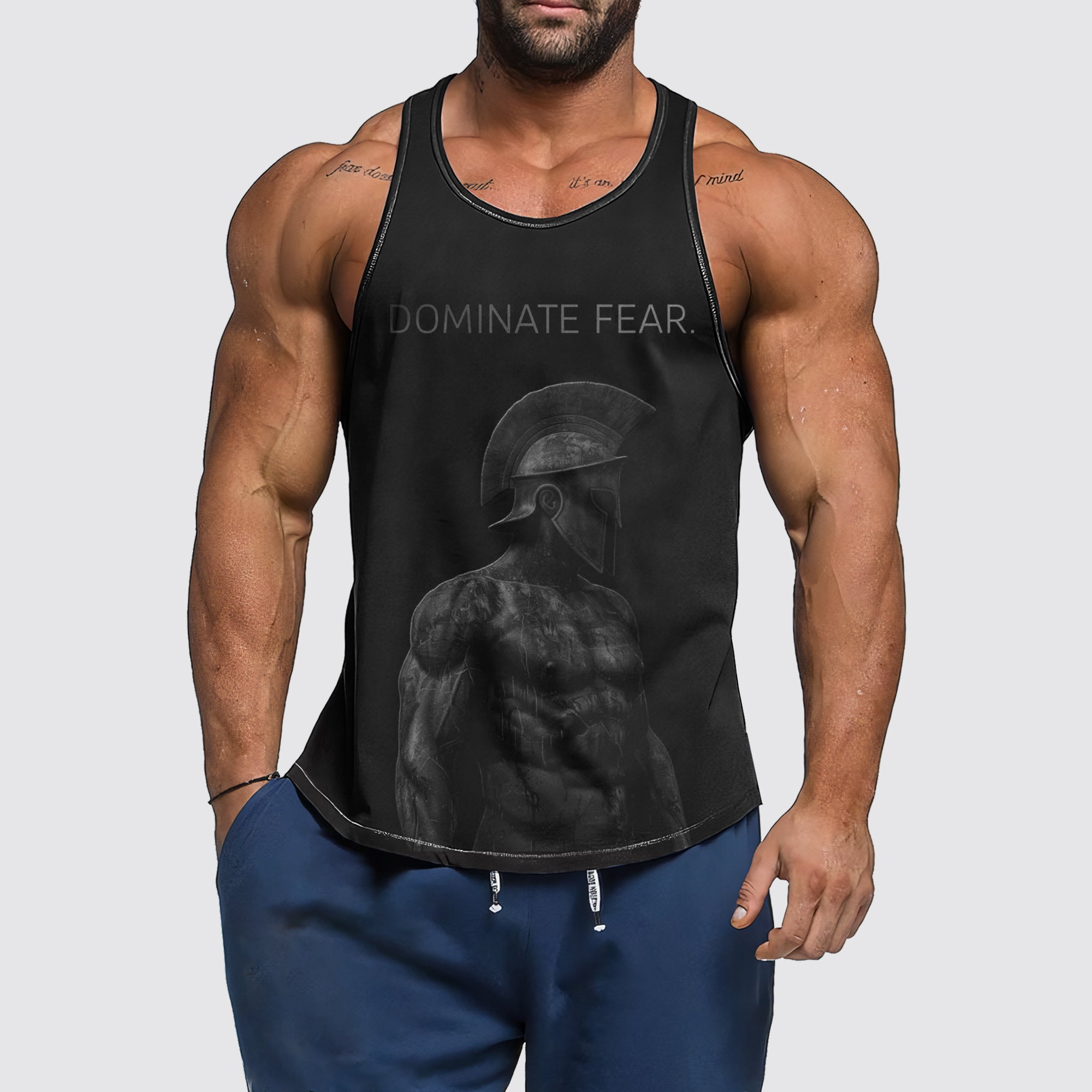 Ultimate Gym Tank Top for Men: Stay Cool and Comfy During Intense Workouts- AA06207