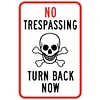 Warning No Trespassing - Vintage Metal Signs(12*16Inch) - Warning