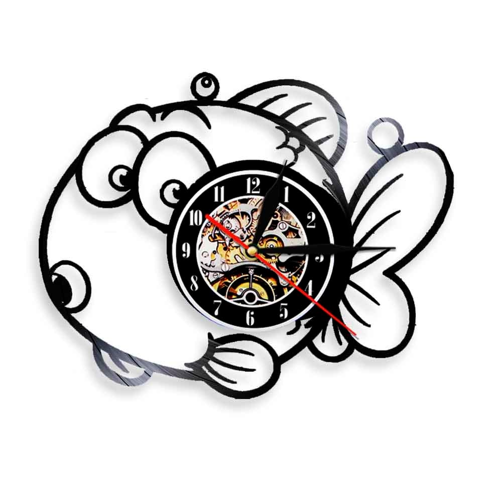

Nemo Clownfish Laser Cut LP - Vinyl Record Wall Clock - Without LED, 501 Original