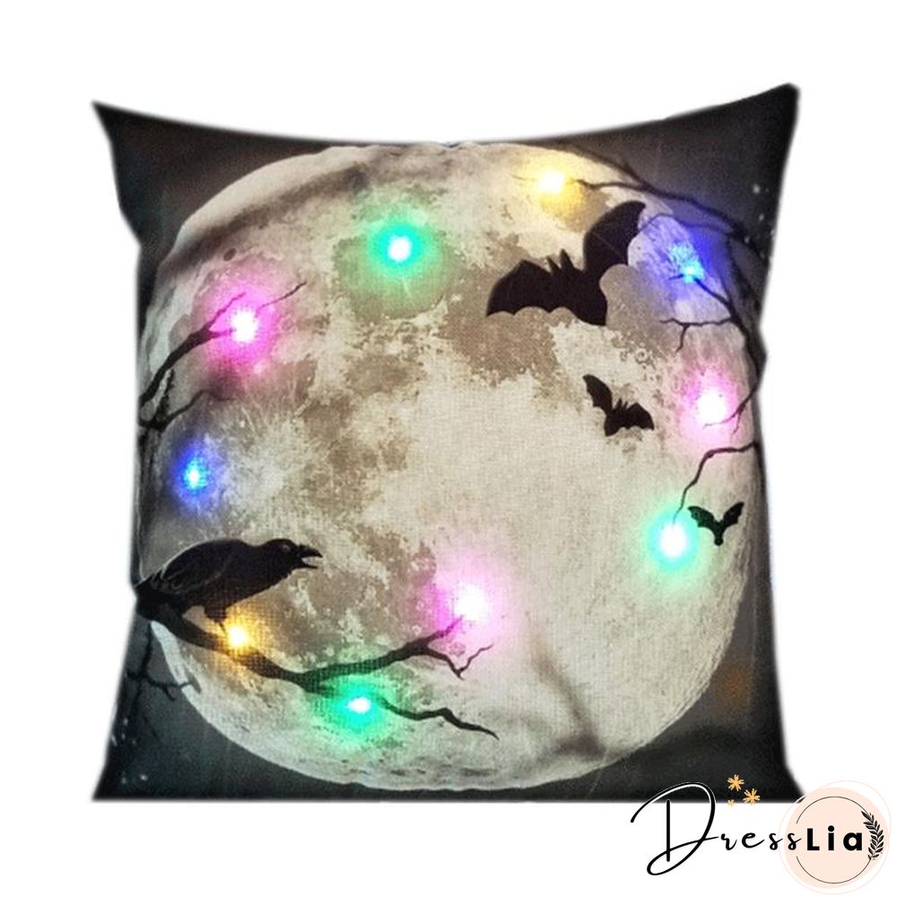 Halloween Christmas LED Lighting Cushion/Pillows Cover