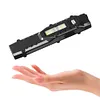 LED Ultra Slim Flashlight with Pen Clip Portable Pocket Flashlight for Hiking