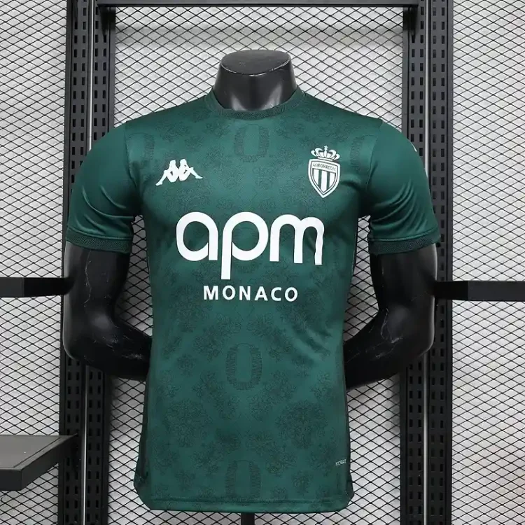 24-25 Player Version AS Monaco Away Football Shirt