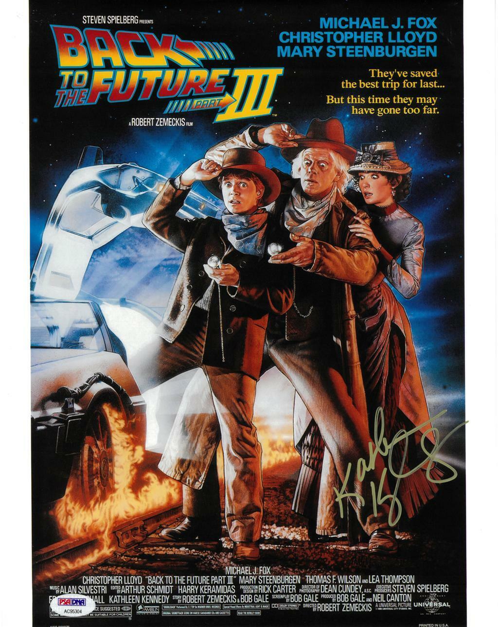 Kathleen Kennedy Signed BTTF III Autographed 11x14 Photo Poster painting PSA/DNA #AC95304