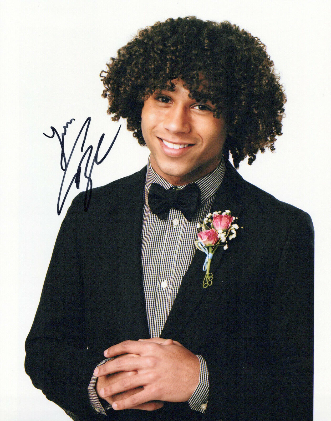 Corbin Bleu High School Musical autographed Photo Poster painting signed 8x10 #3 Chad Danforth