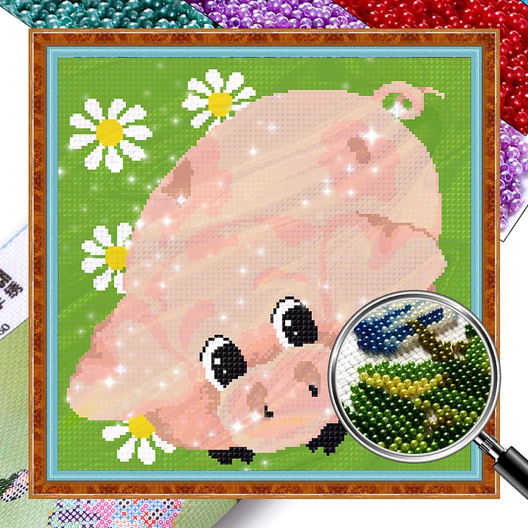 Animal - 9CT Bead Embroidery Cross Stitch-1323448 Animal - 9CT Bead Embroidery Cross Stitch-1323448