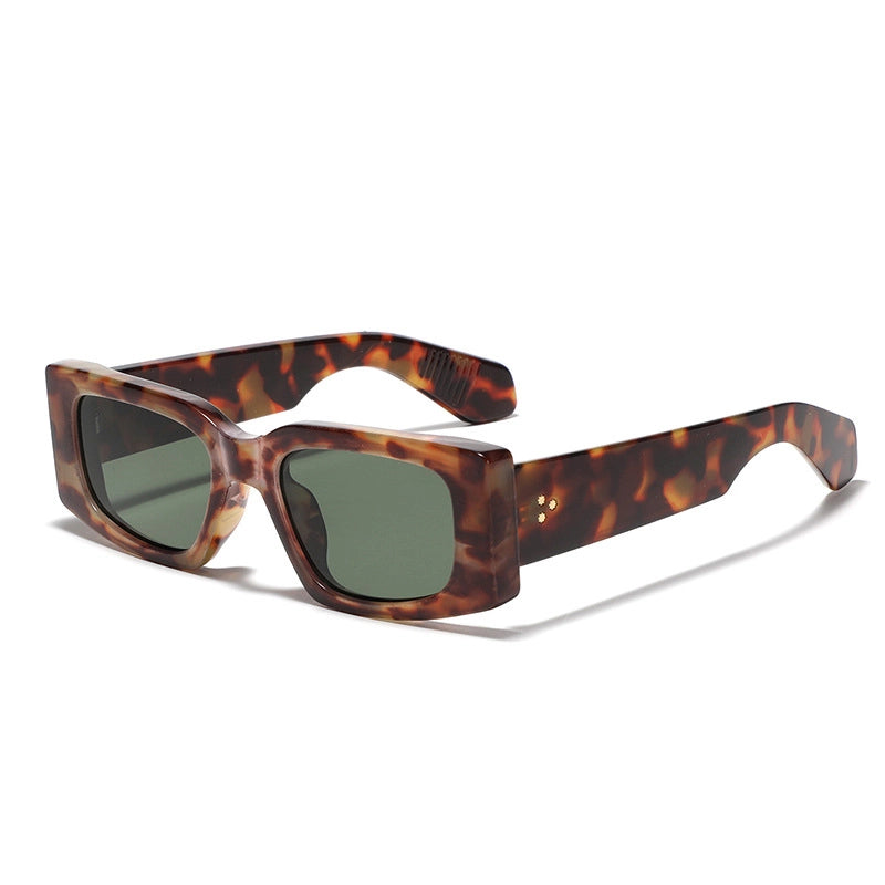 Y2K Modern Style Streetwear Geometric Pc Square Full Frame Women’s Sunglasses