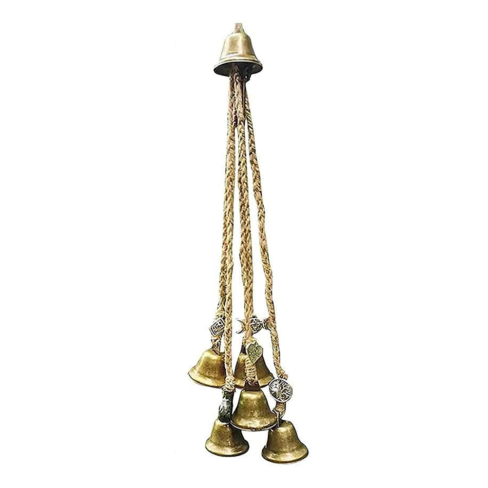 

6pcs Blessing Bell Evil Spirit Witch Wind Chime Charm Witchcraft Home Decor, 501 Original