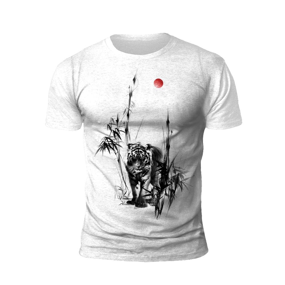 Tiger Among Bamboo T-Shirt