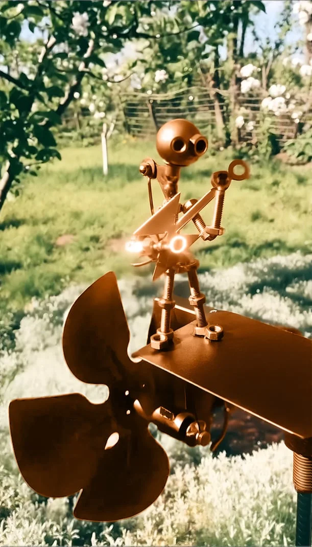 🔥Last Day 57% OFF🥁Handmade Metal Rock Band Windmill🎁