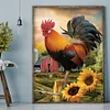 (Counted/Stamped) 11CT Cross Stitch - - Chicken And Sunflower 40*50cm/15.7x19.7in