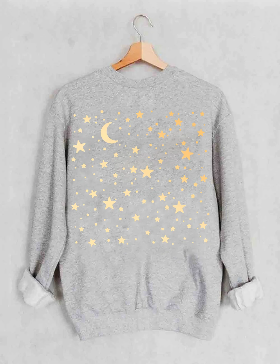 Shiny Mysterious Moon Phase Sweatshirt
