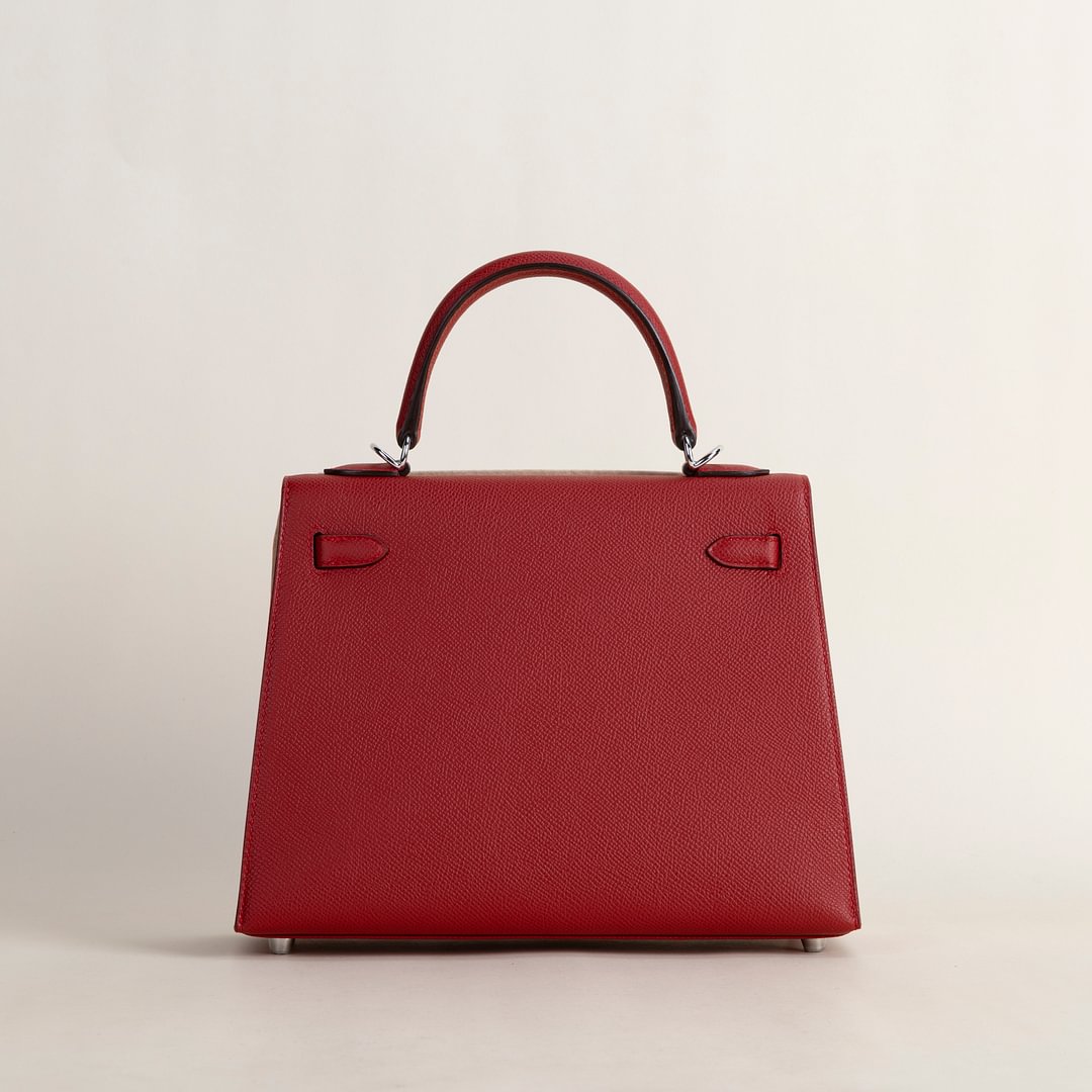 Kelly25 Epsom Q5 Rouge casaque PHW