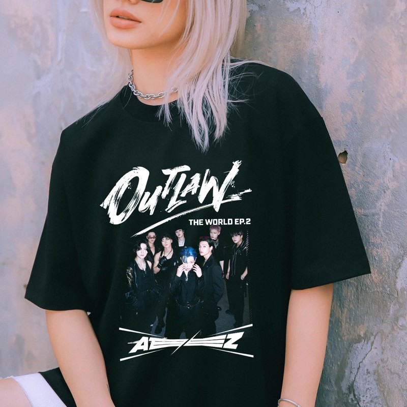 ATEEZ THE WORLD EP.2 : OUTLAW Concept Photo T-shirt