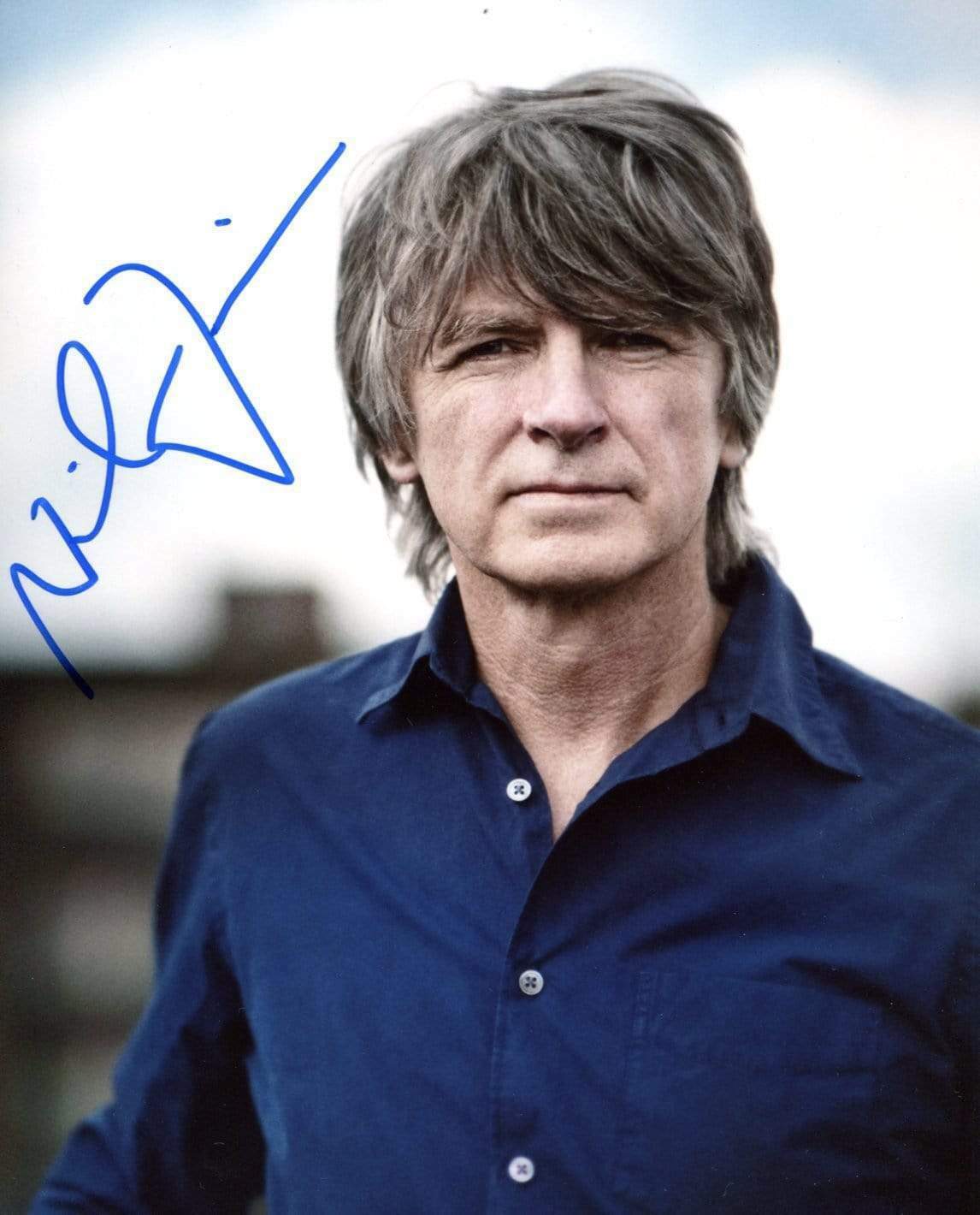 SINGER - SONGWRITER Neil Finn autograph, In-Person signed Photo Poster painting