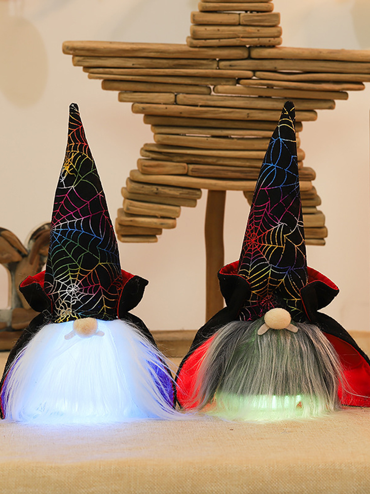 

Faceless Gnome Plush Dolls with Lights Halloween Ornament Party Home Decor, 501 Original