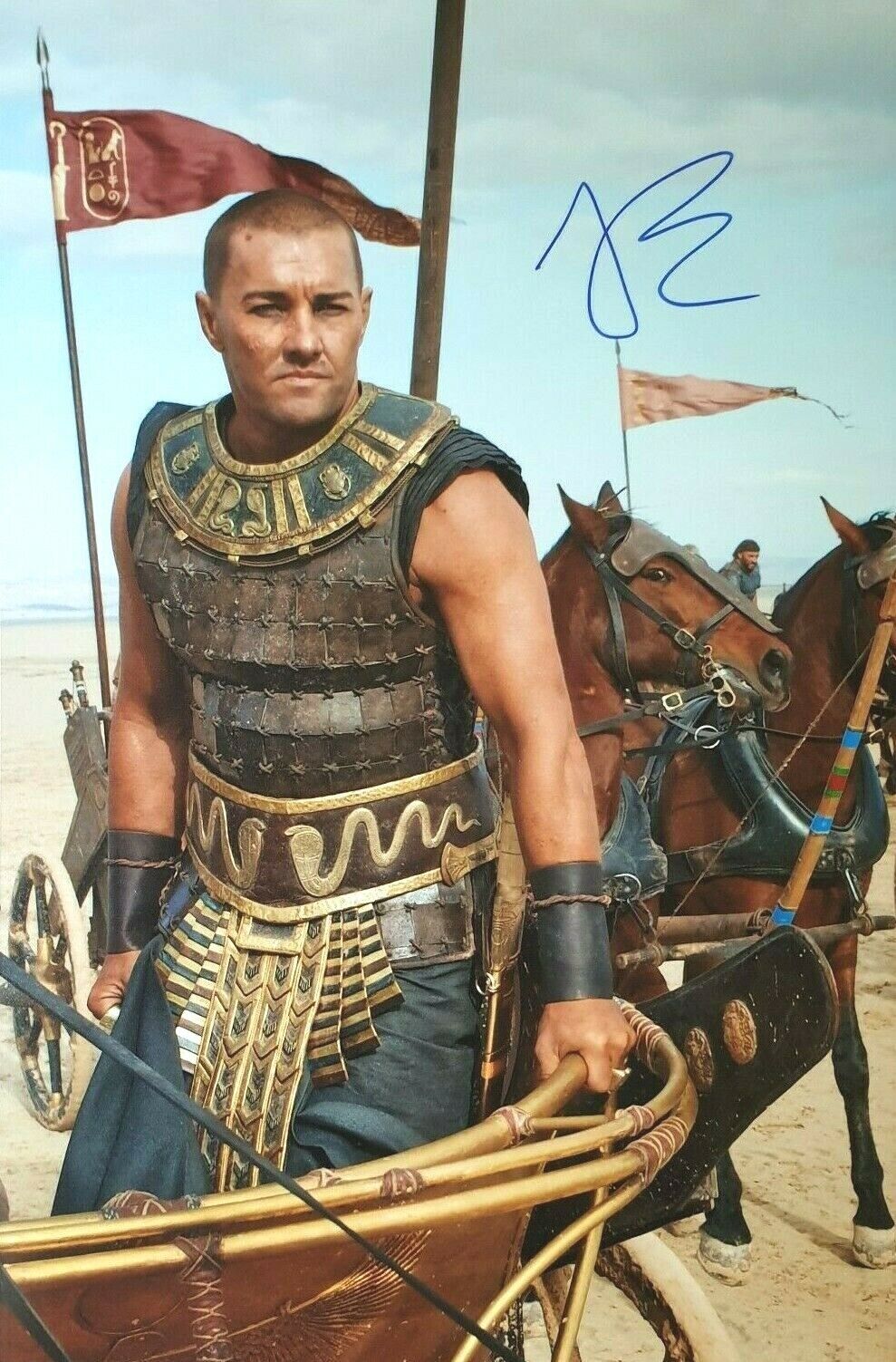 JOEL EDGERTON In-Person Signed Autographed Photo Poster painting RACC COA Exodus Green Knight