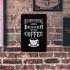 Drink Coffee - Metal Tin Signs(8*12Inch/12*16Inch) - Bar